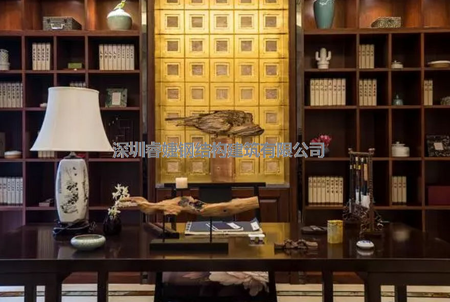 內(nèi)裝修推薦：240平新中式輕鋼別墅，一步一景打造詩(shī)意的家園！(圖3)