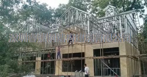 農(nóng)村三兄弟共建聯(lián)排輕鋼別墅，占地500平，每戶主體才30萬(圖3)