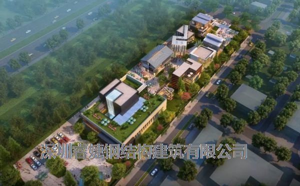 輕鋼別墅走向美觀節(jié)能的裝配式環(huán)保建筑，將是流行趨勢。(圖1)