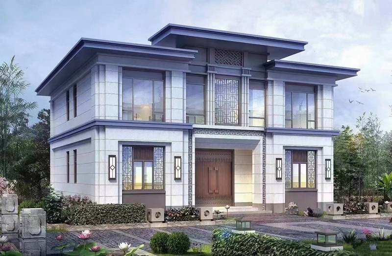 這些農(nóng)村最實(shí)用的二層輕鋼別墅圖，主體造價(jià)30萬左右建好，有圖有真相(圖2)